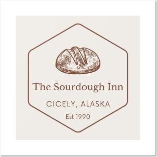 Northern Exposure The Sourdough Inn Cicely Alaska Moose Posters and Art